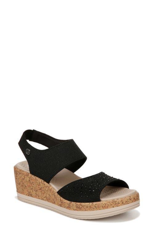 BZees Reveal Crystal Embellished Wedge Sandal Product Image