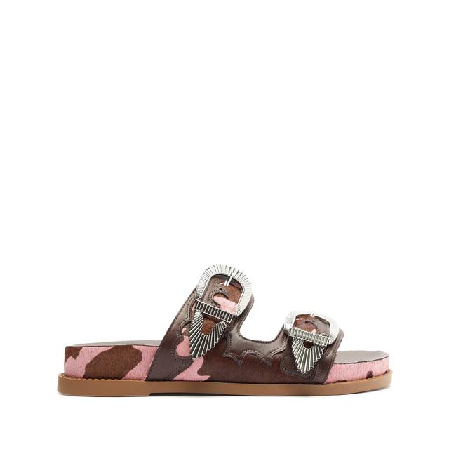 Harper Sporty Calf Hair Sandal Product Image