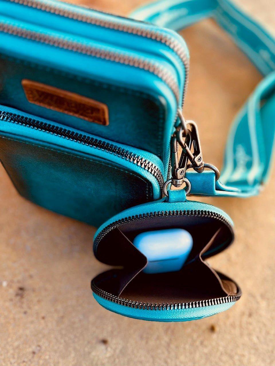 The Original Turquoise Side Bag and Attachment Product Image