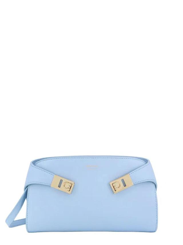 Hug Shoulder Bag In Blue Product Image