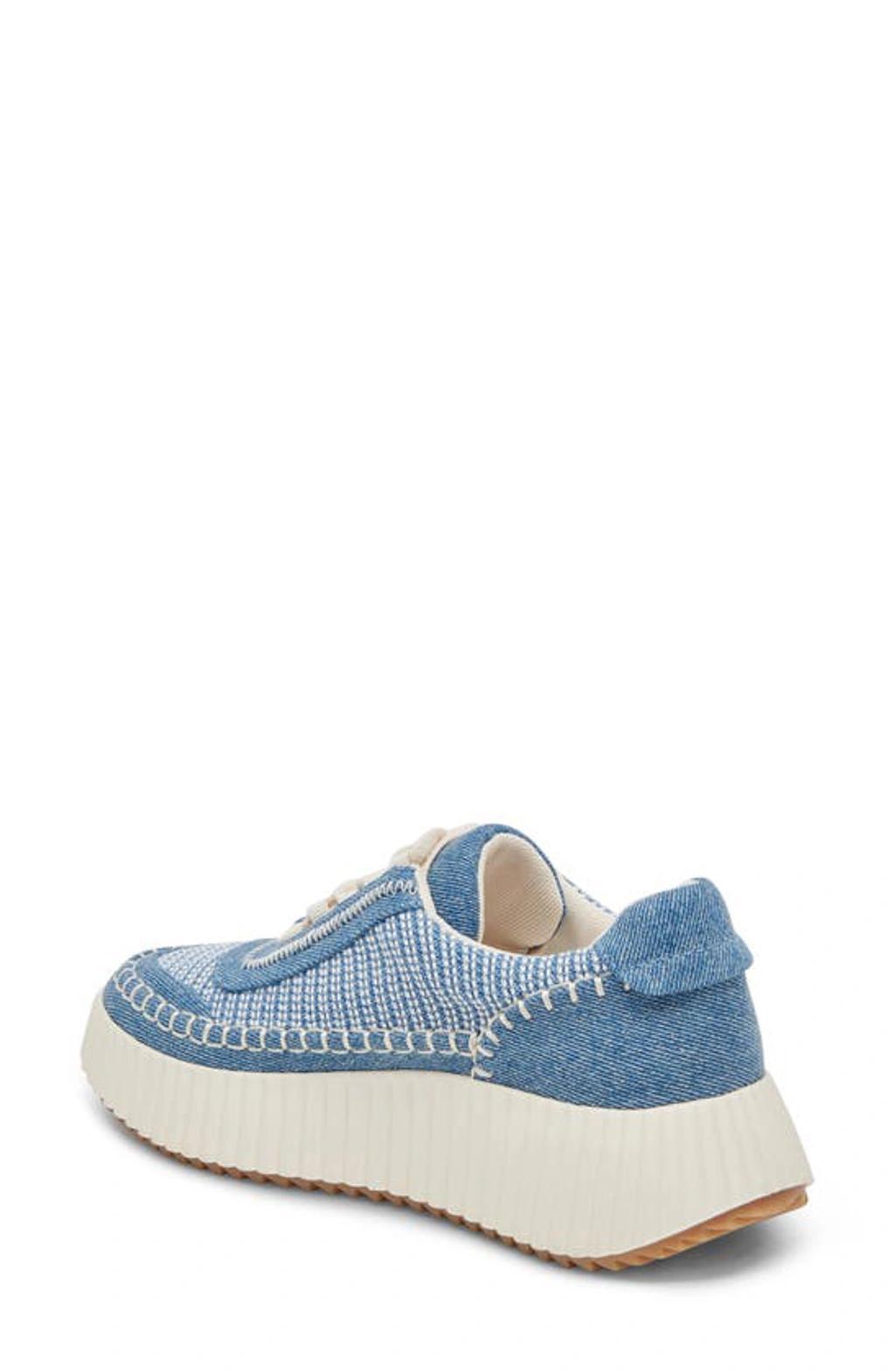 Dolen Platform Sneaker In Blue Product Image