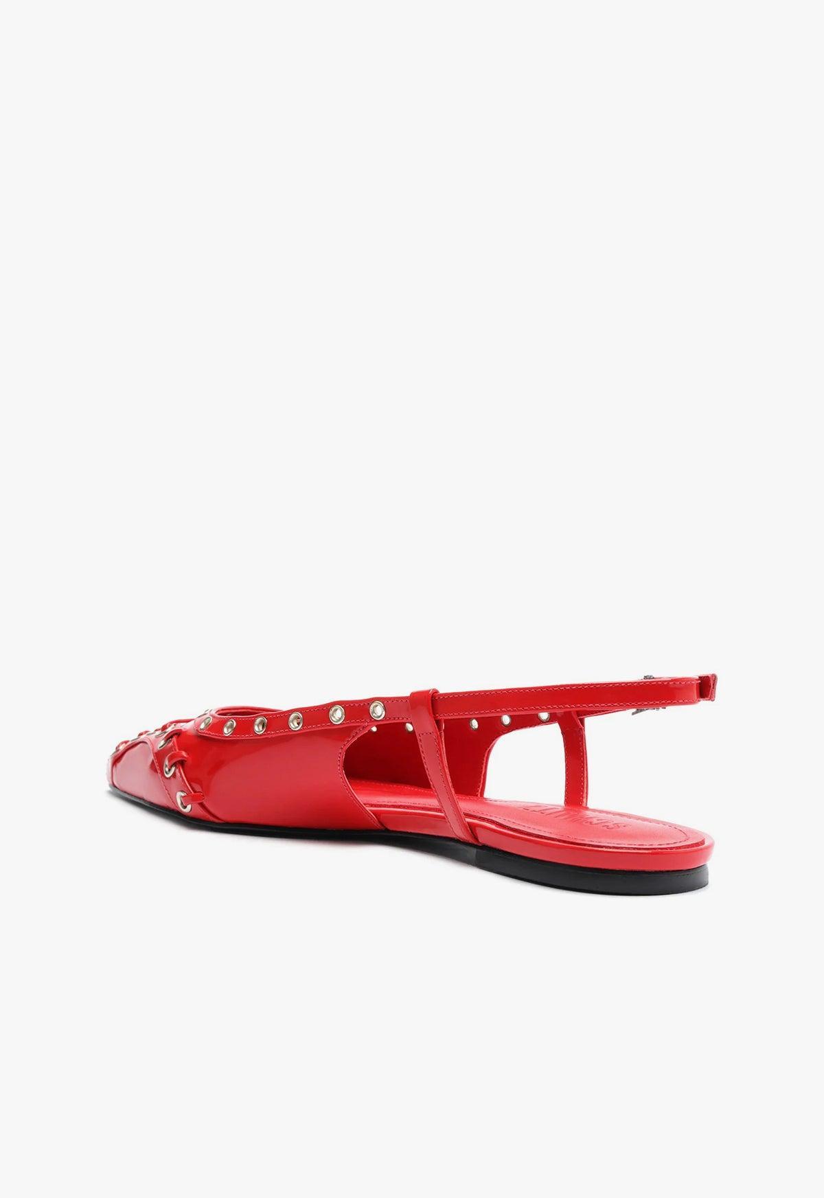 Ruth Patent Leather Flat Female Product Image