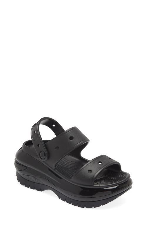 CROCS Classic Mega Crush Water Resistant Platform Sandal Product Image