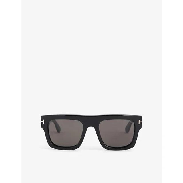 TOM FORD Eyewear Fausto Square In Black Product Image