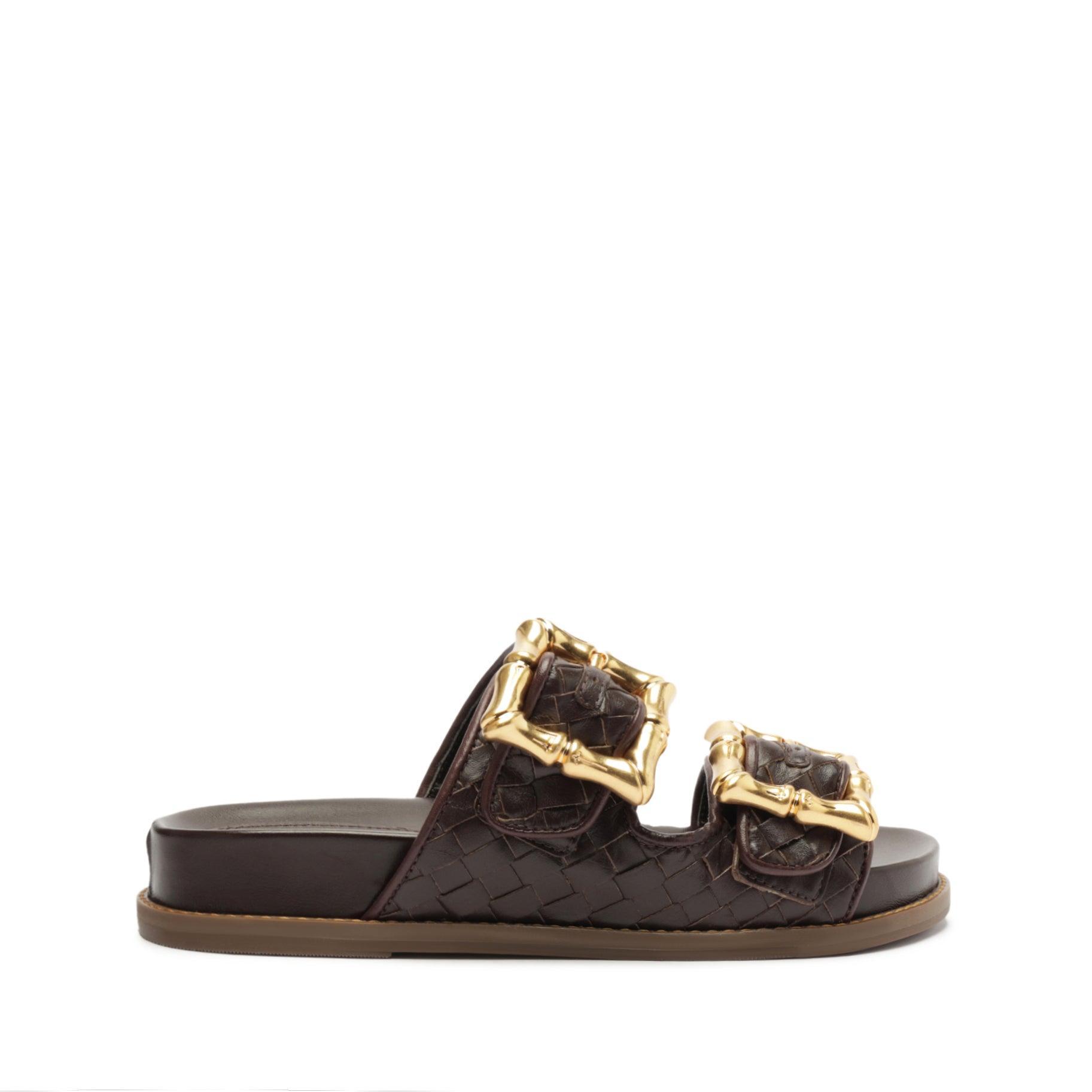 Schutz Enola Woven Strap Sandal Product Image