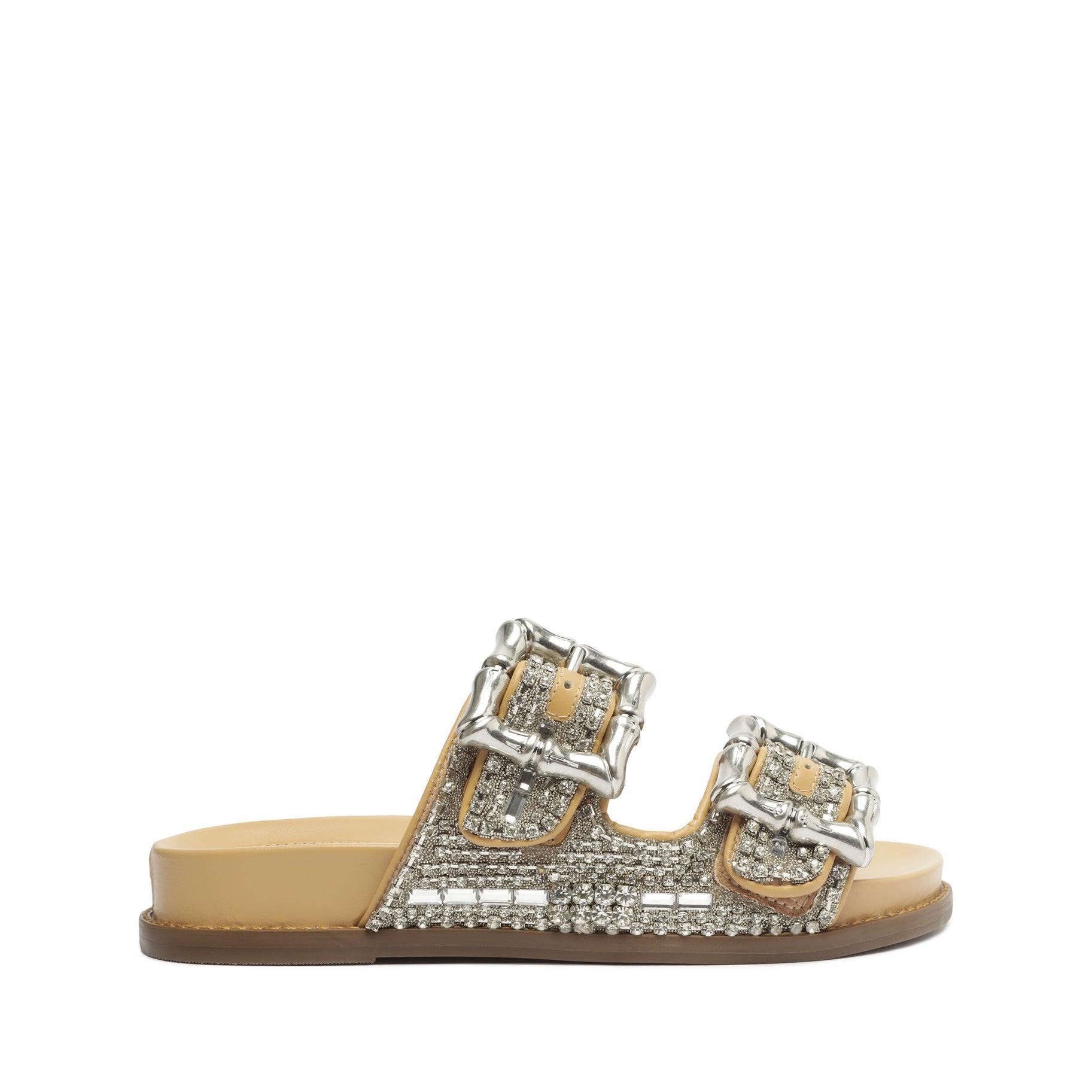 Enola Shine Sporty Leather Sandal Female Product Image