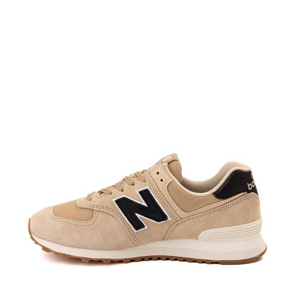 Mens New Balance 574 Athletic Shoe - Incense / Black / Sea Salt Product Image