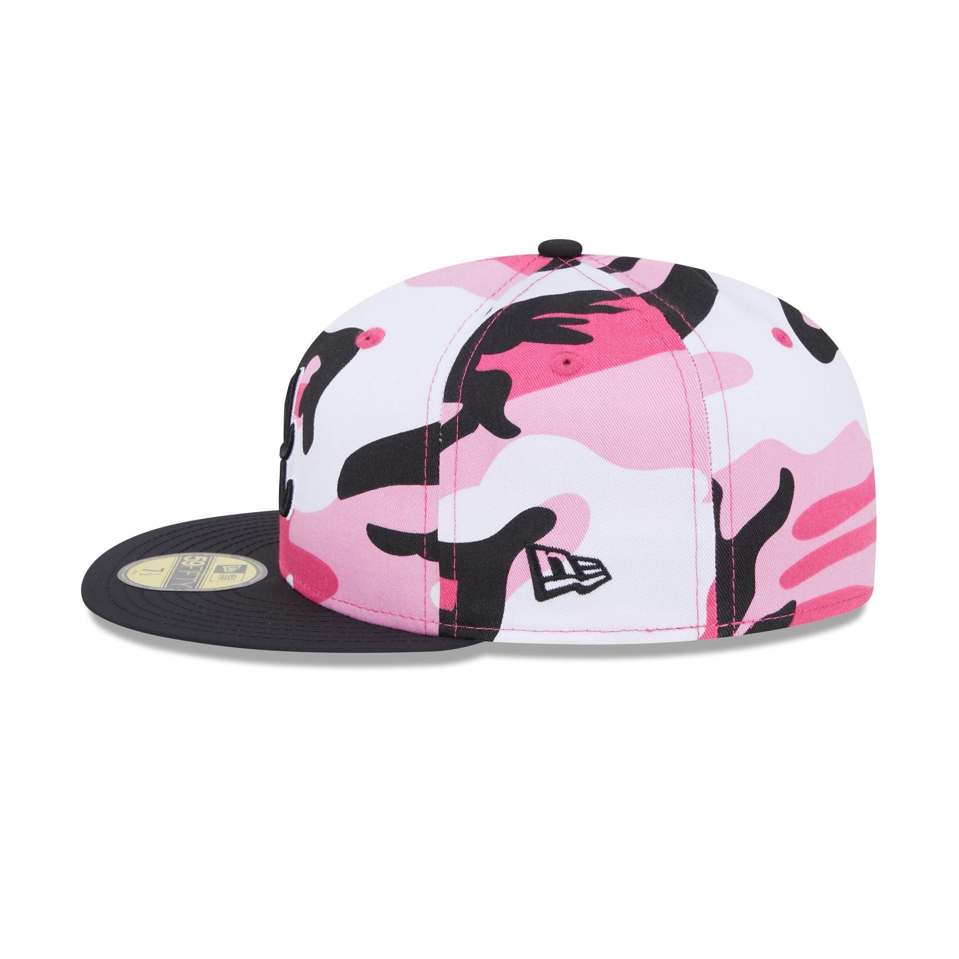 Just Caps Color Camo Atlanta Braves 59FIFTY Fitted Hat Male Product Image