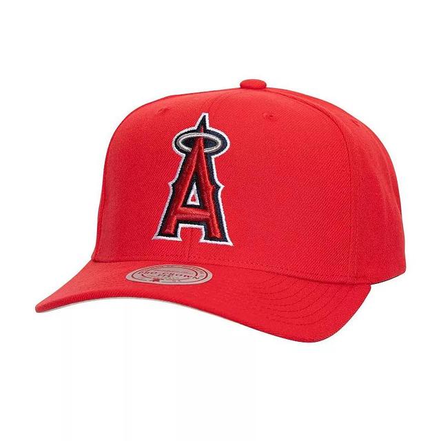 Mens Mitchell & Ness Los Angeles Angels Team Pro Snapback Hat Product Image