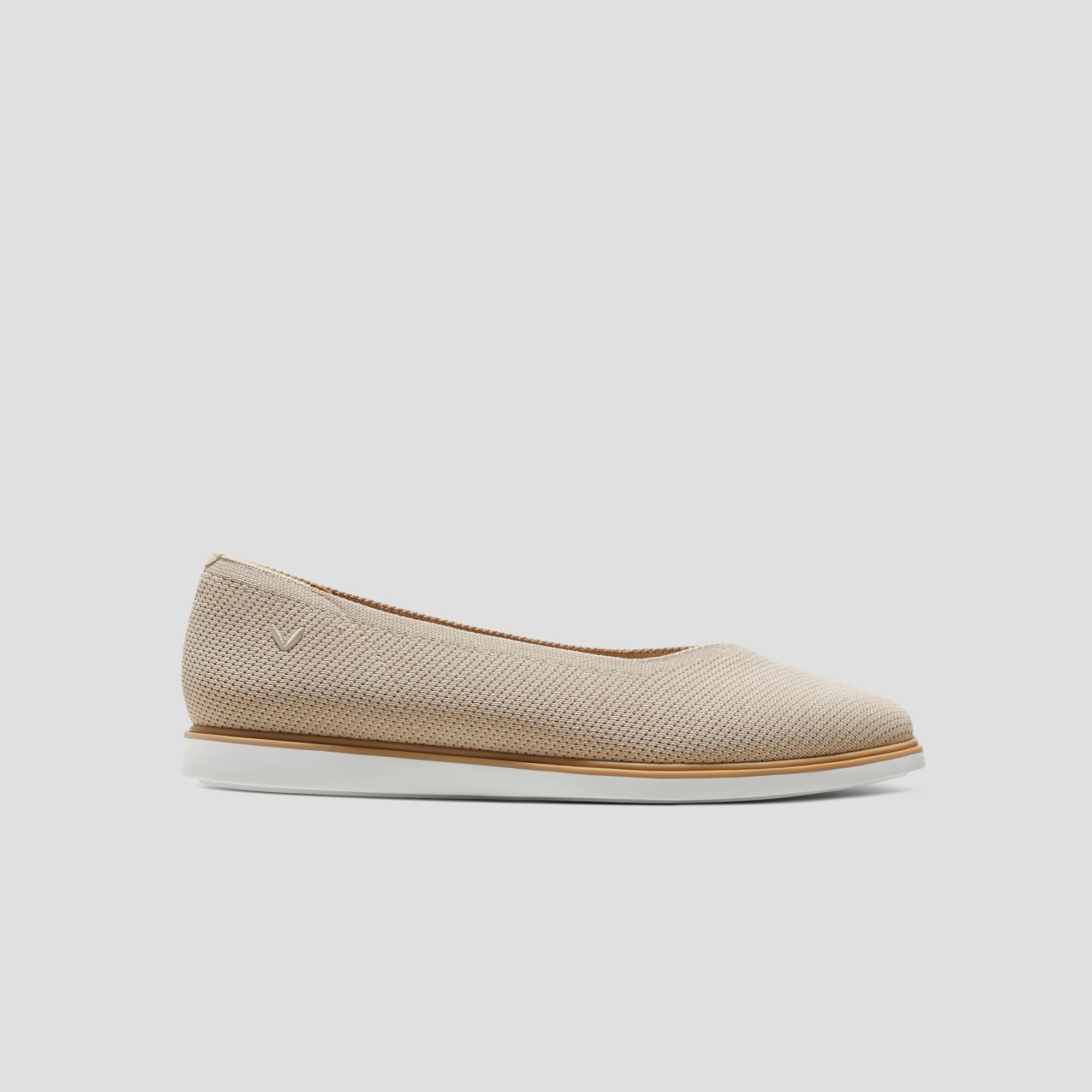 Square-Toe All-Day Standing Flats (Mabel) Product Image