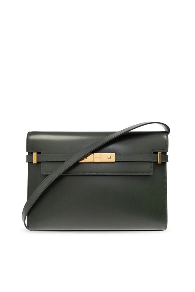 Manhattan Medium Shoulder Bag In Green Product Image