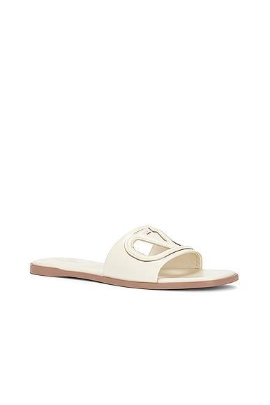 Valentino Garavani Womens Slip On Cutout Slide Sandals Product Image