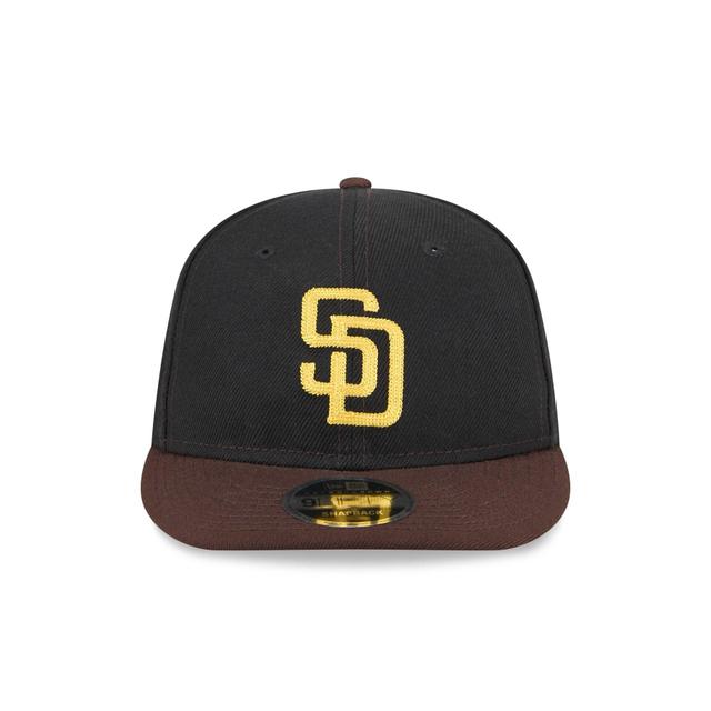 San Diego Padres Thunder Crown Retro Crown 9FIFTY Snapback Hat Male Product Image