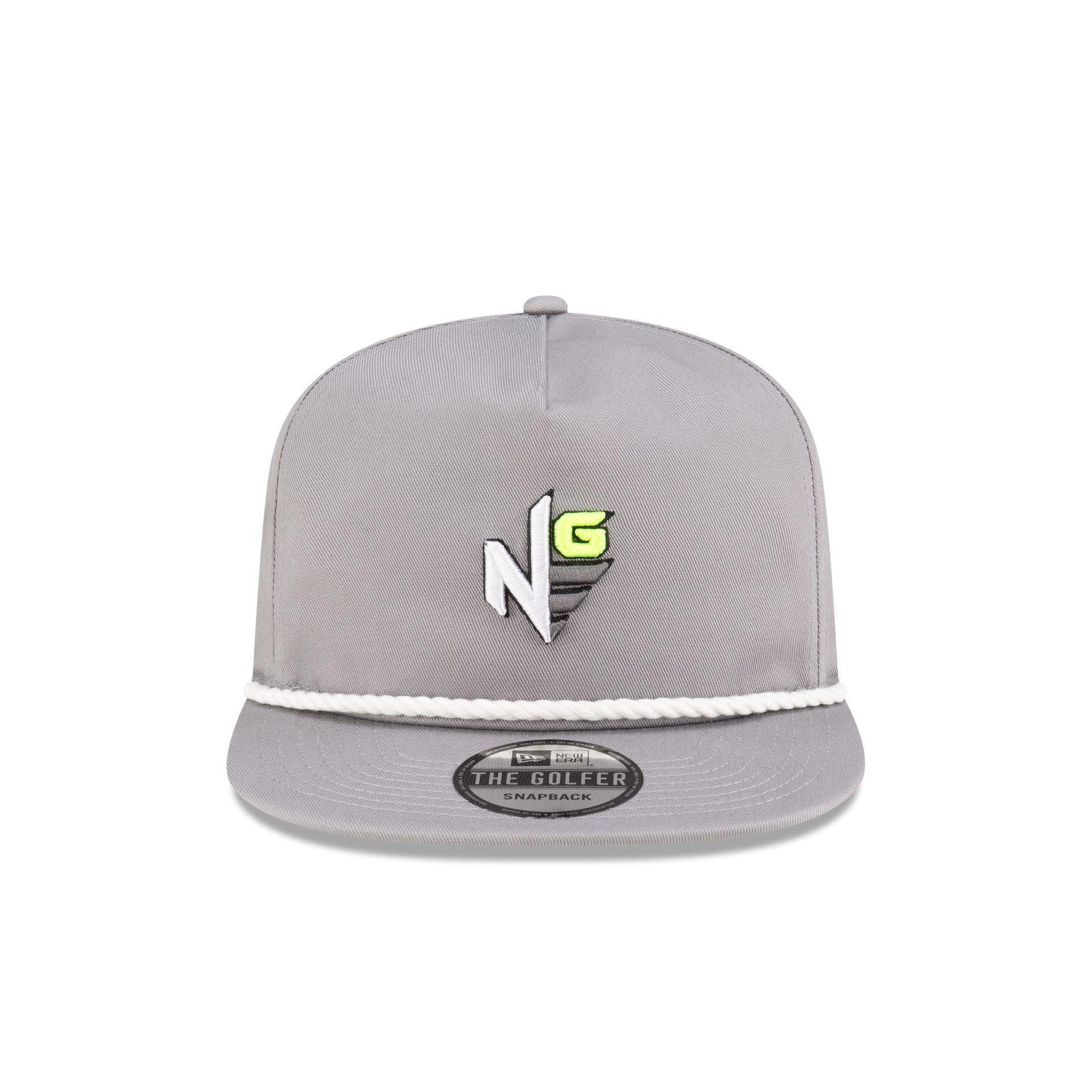 New Era Golf Gray Logo Golfer Hat Male Product Image