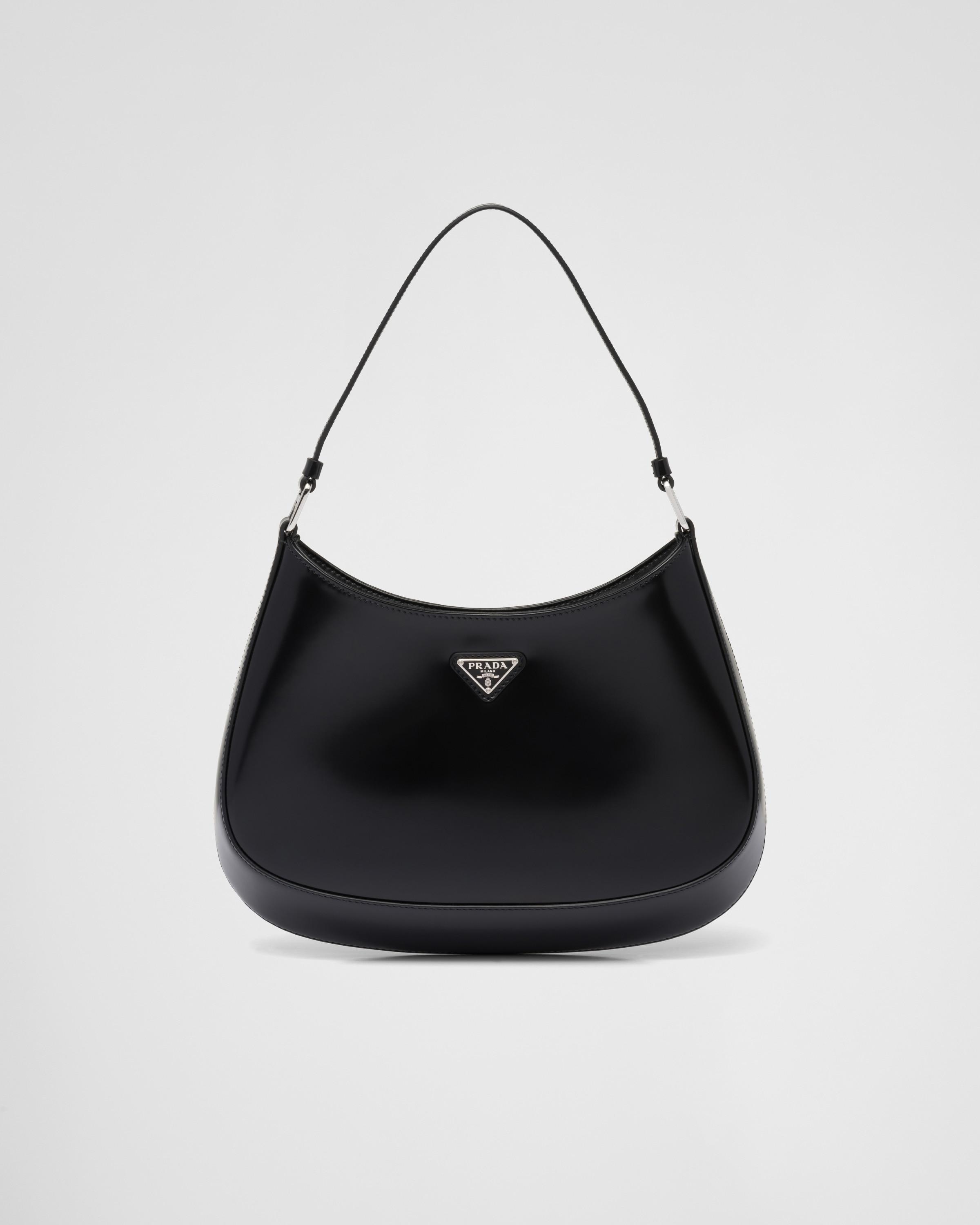 Prada Cleo brushed leather shoulder bag Product Image