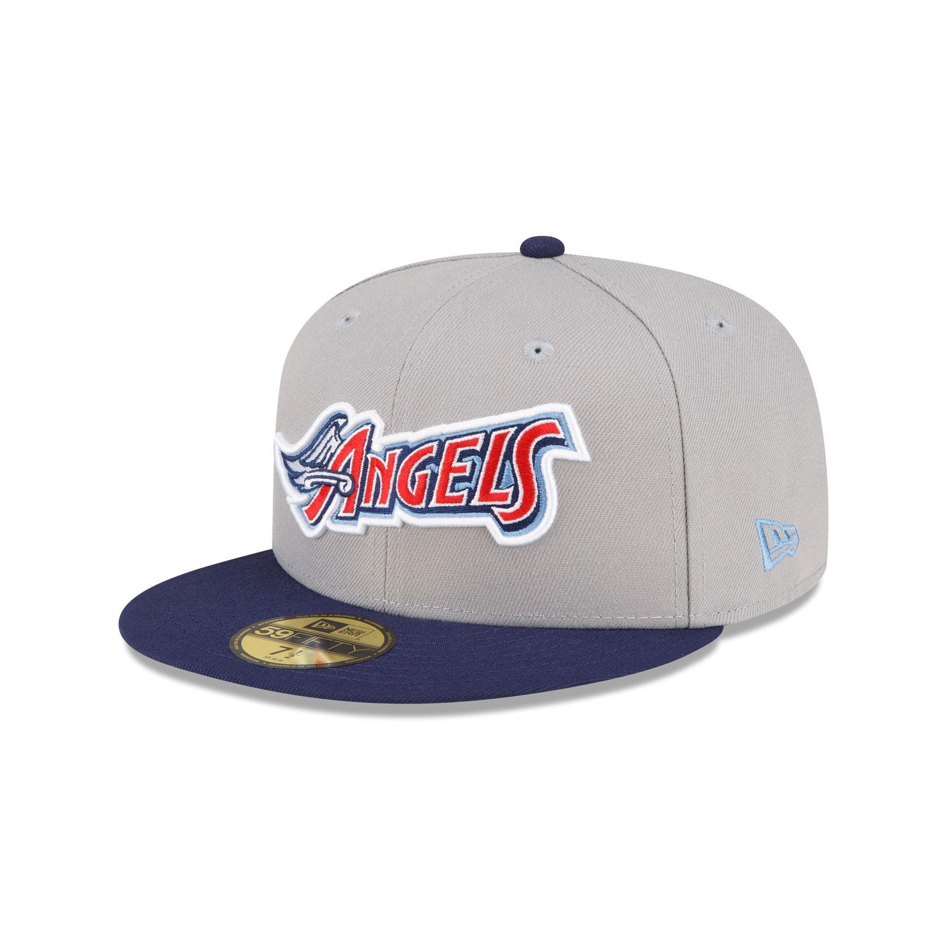 Los Angeles Angels Away 59FIFTY Fitted Hat Male Product Image