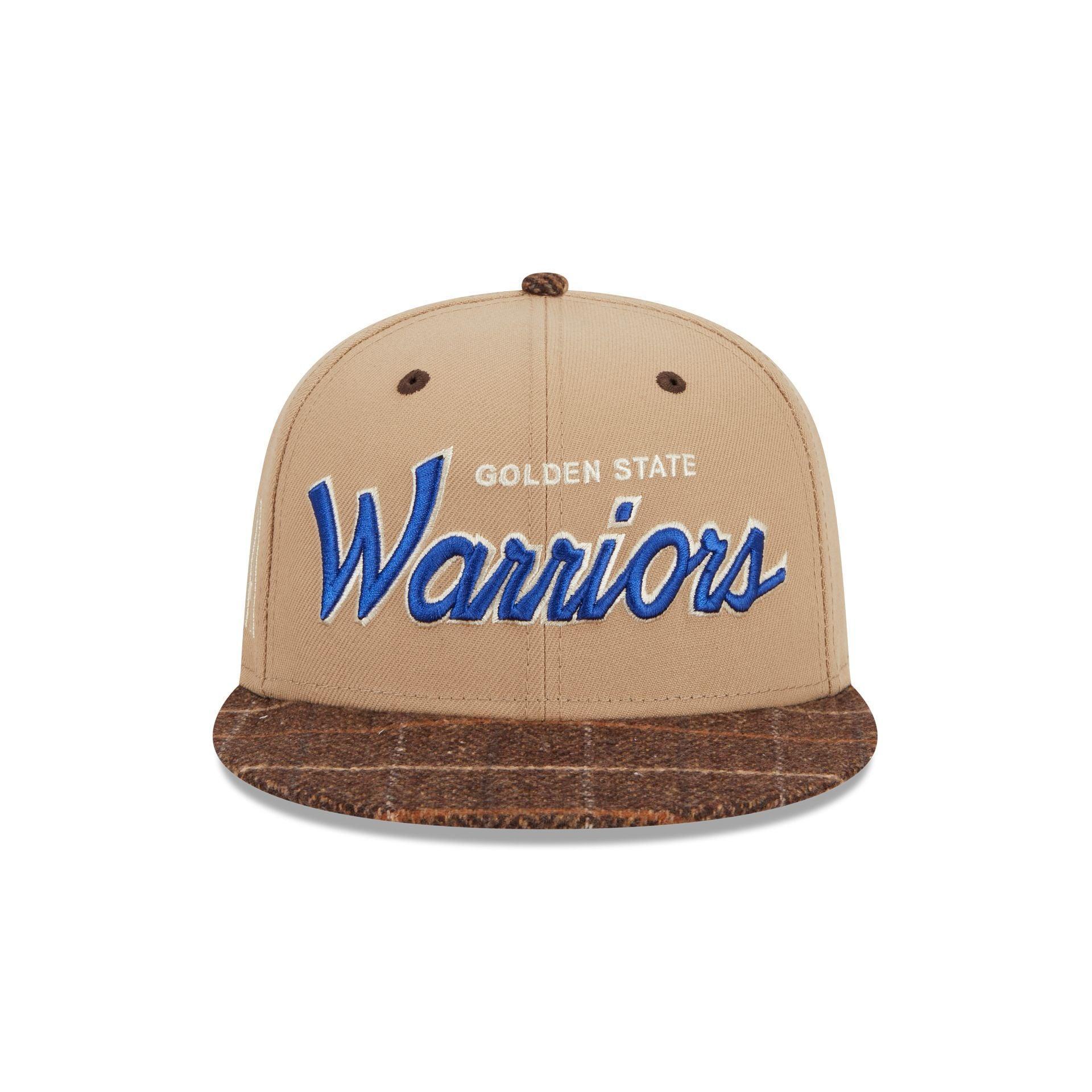 Golden State Warriors Traditional Check 9FIFTY Snapback Hat Male Product Image