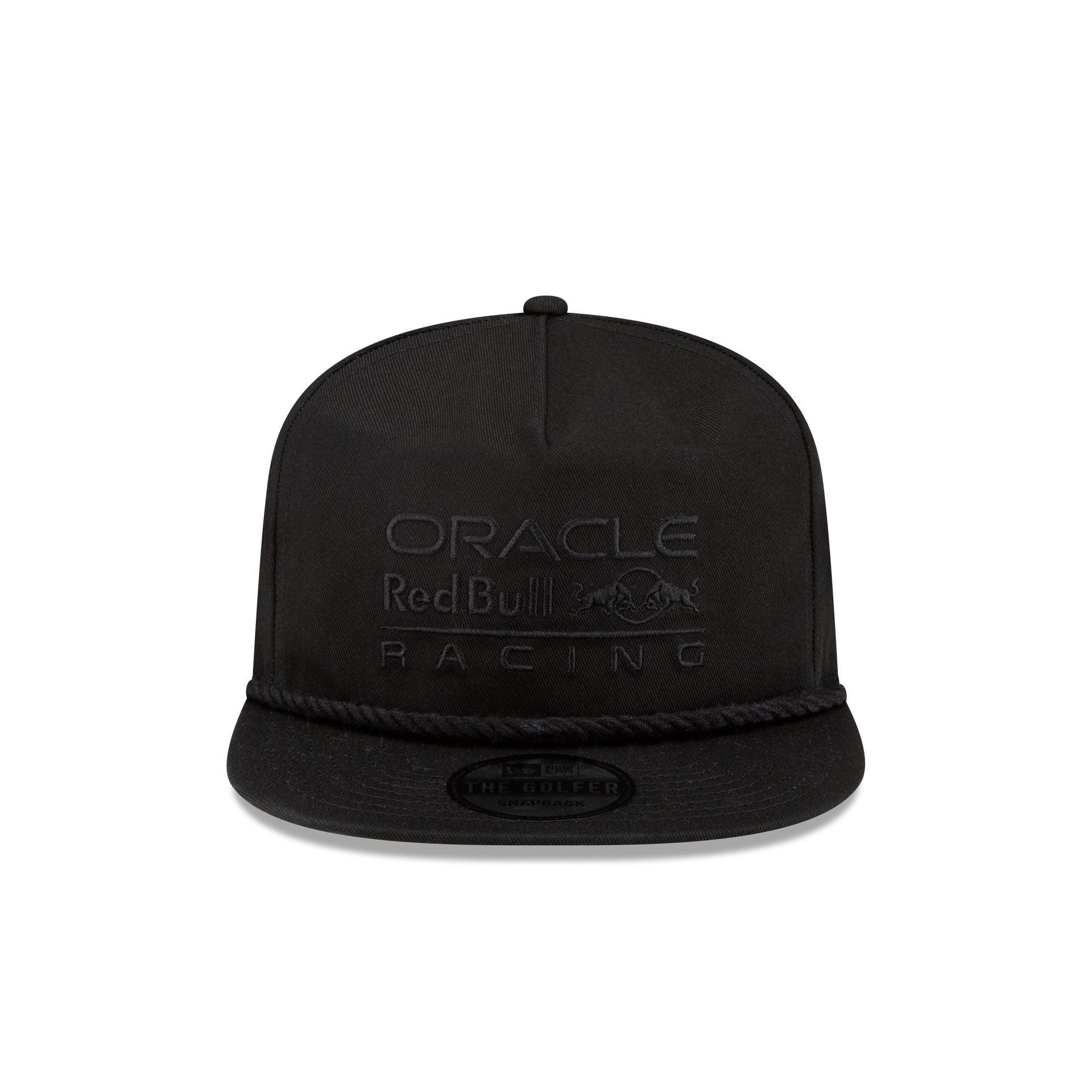 Oracle Red Bull Racing Essential Black Script Golfer Hat Male Product Image