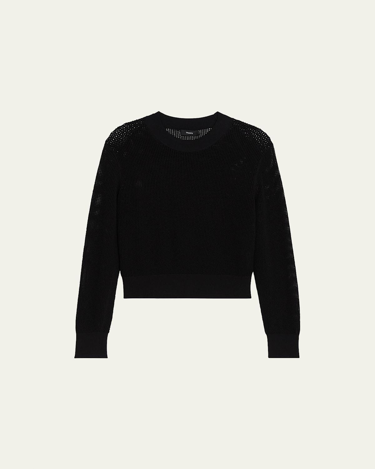 Womens Mercerized Wool-Yak Blend Sweater Product Image