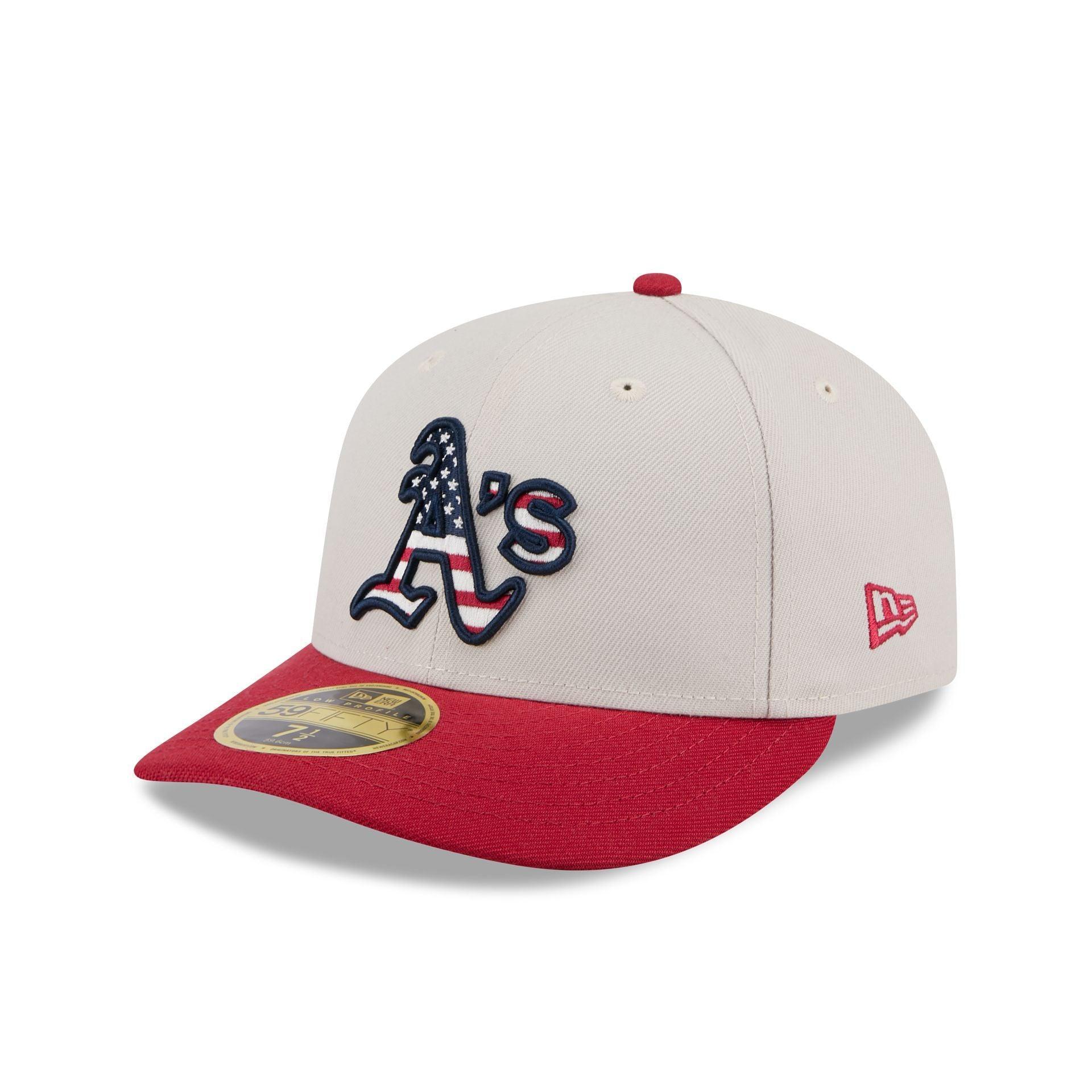 Oakland Athletics Independence Day 2024 Low Profile 59FIFTY Fitted Hat Male Product Image