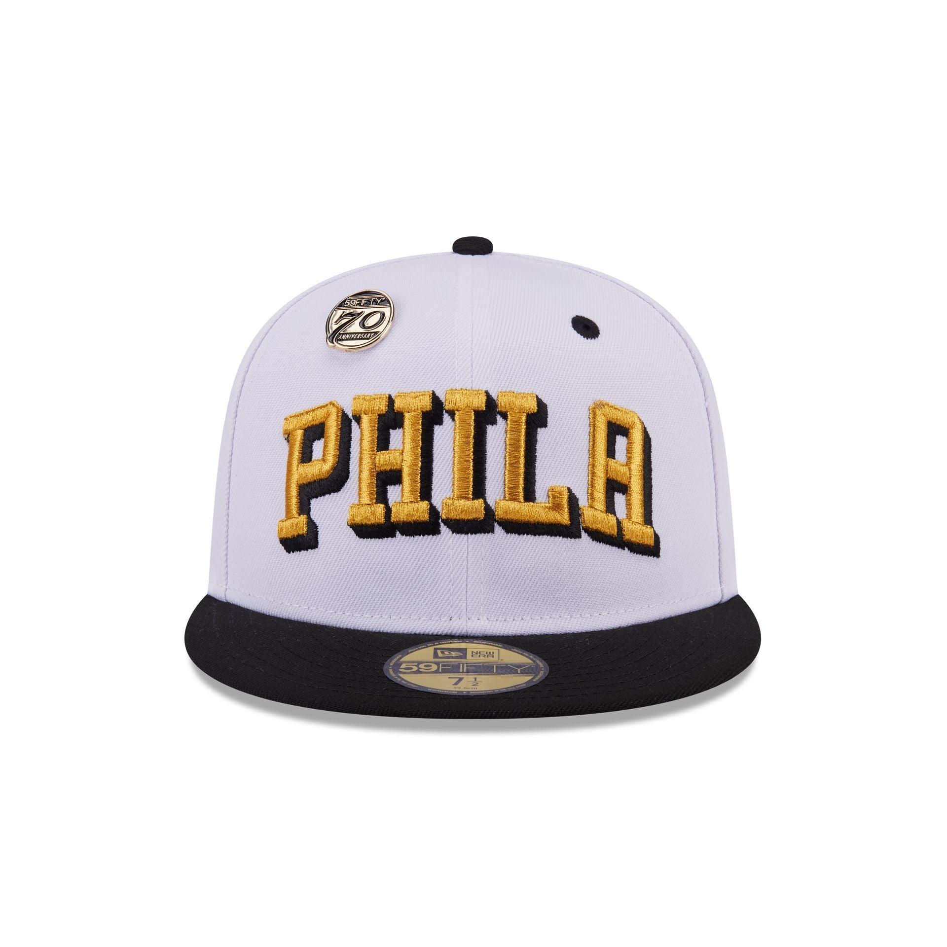 Philadelphia 76ers 70th Anniversary 59FIFTY Fitted Hat Male Product Image