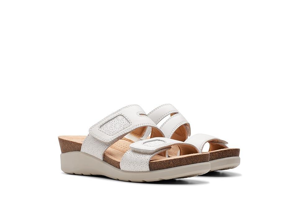 Clarks Womens Calenne Maye Slip On Wedge Sandals Product Image