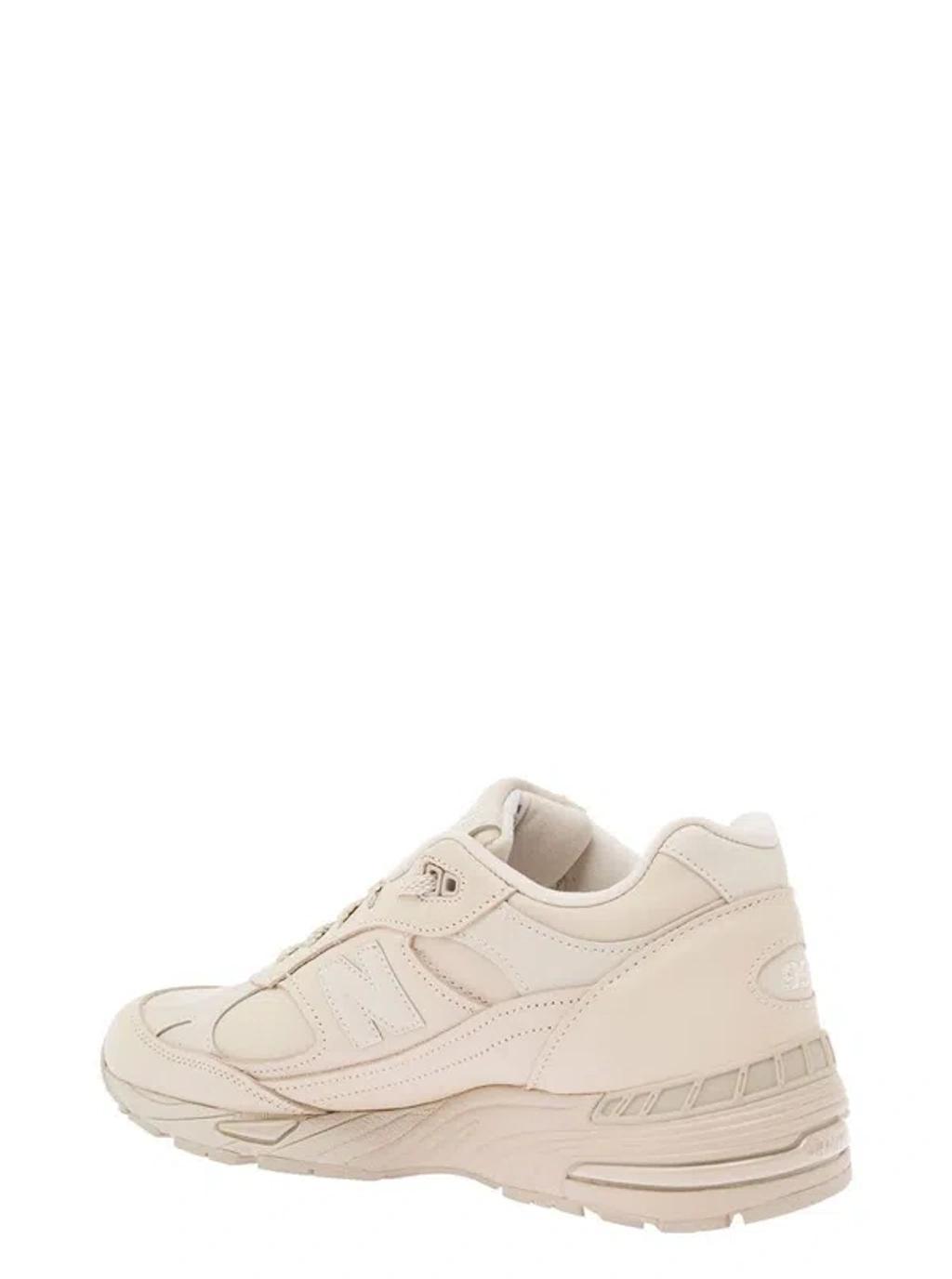 NEW BALANCE 991 Sneakers Made In Uk In White Product Image