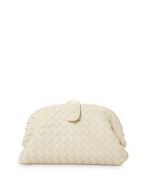 Bottega Veneta Lauren 1980 Teen Leather Clutch Product Image