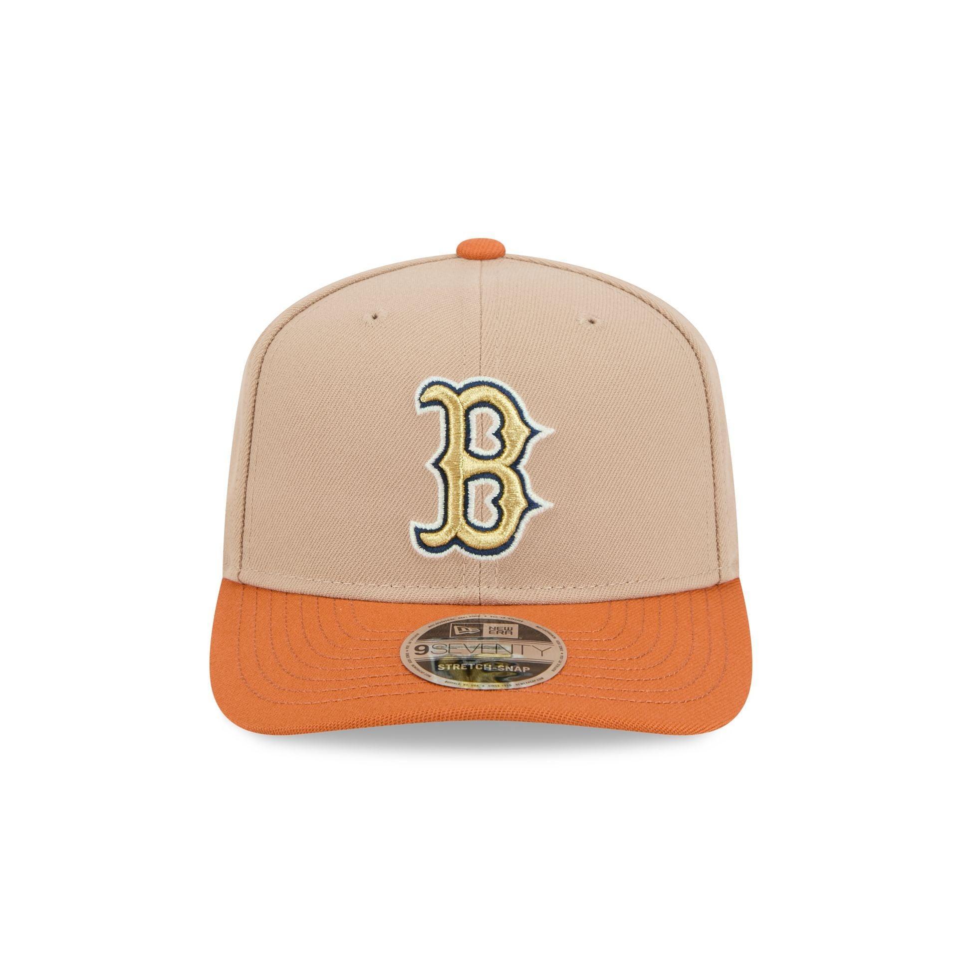 Boston Red Sox Sandy Rust 9SEVENTY Snapback Hat Male Product Image