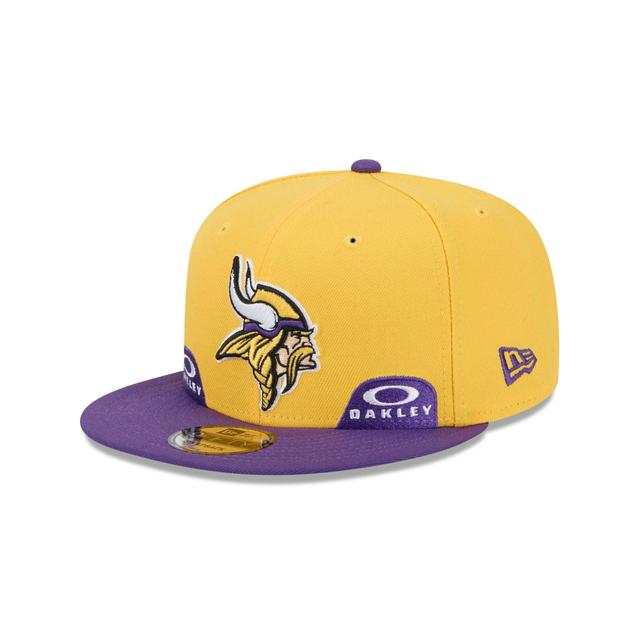 Oakley x Minnesota Vikings 9FIFTY Snapback Hat Male Product Image