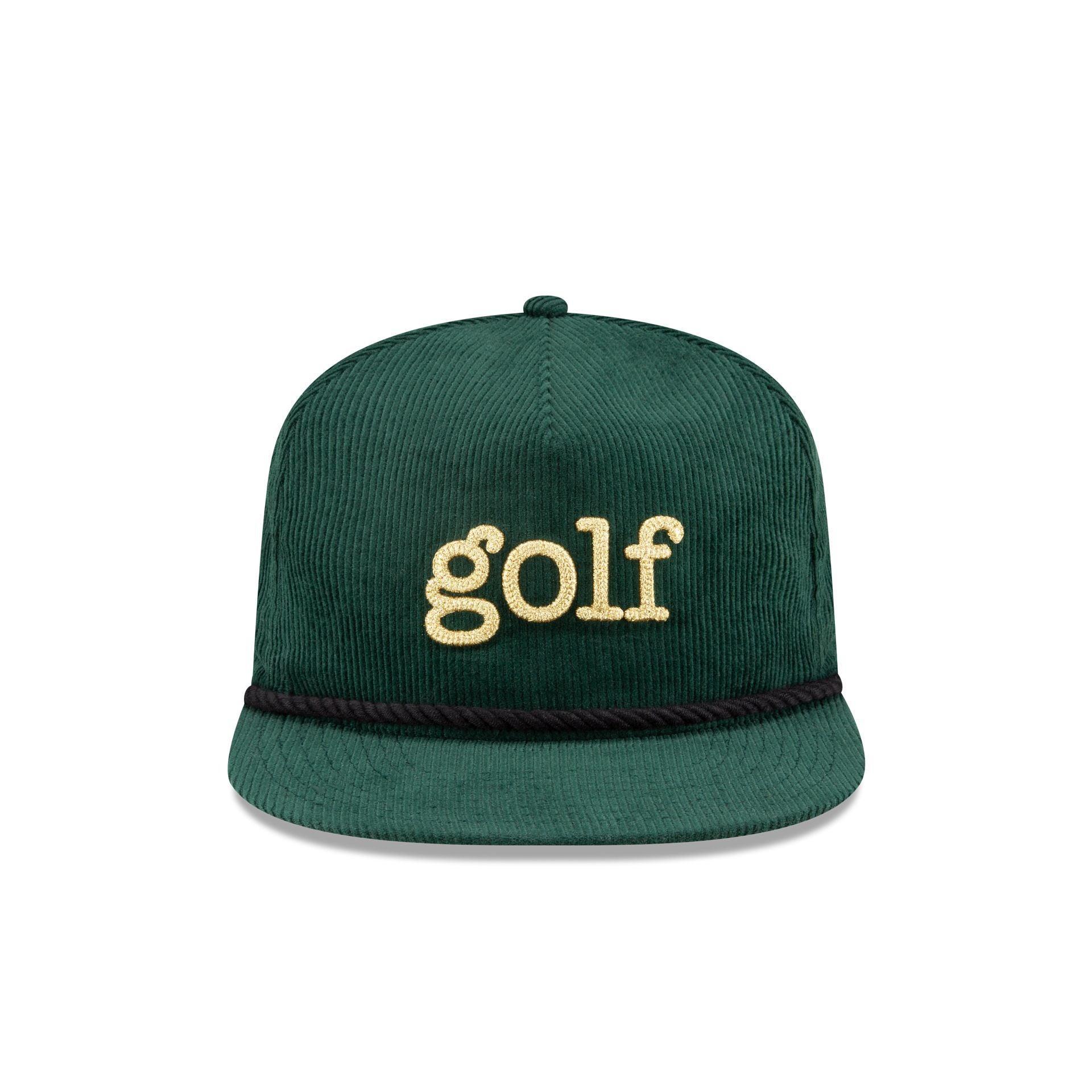 New Era Golf Green Corduroy Golfer Hat Male Product Image