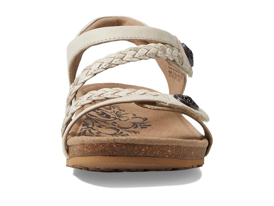 Aetrex Jillian Braided Leather Strap Sandal Product Image