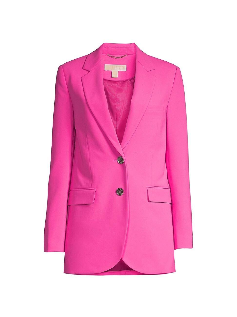 Womens Mensy Two-Button Crepe Blazer Product Image