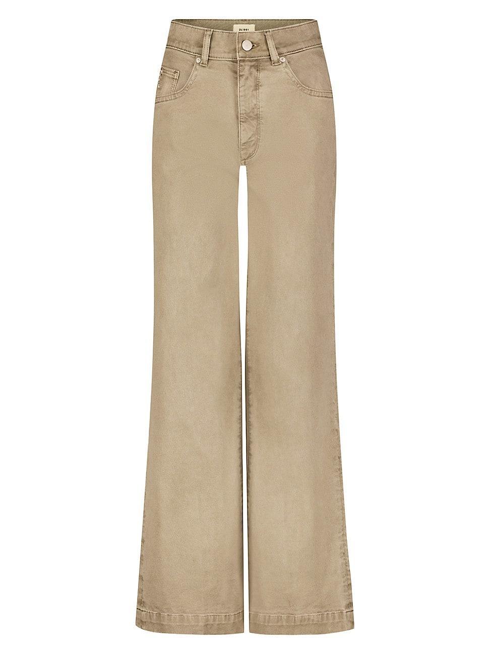 Womens Hepburn Wide Leg Jeans Product Image