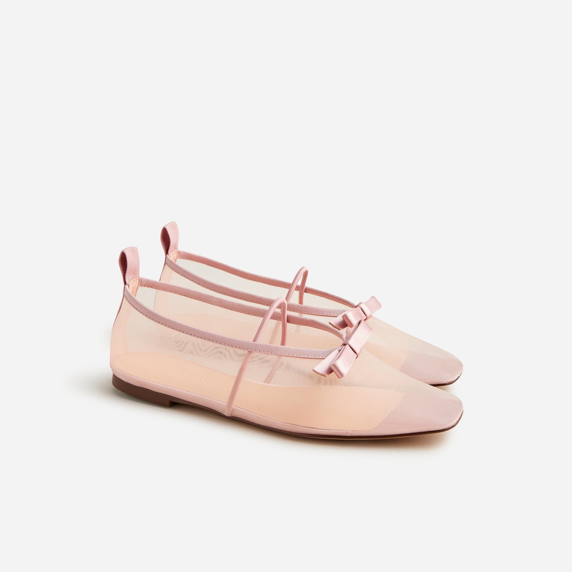 Quinn Mary Jane ballet flats in mesh Product Image