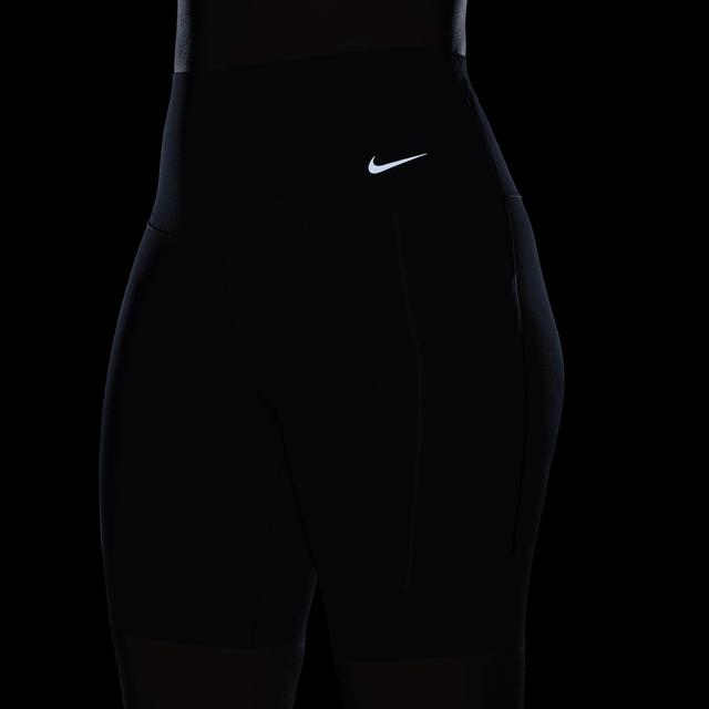 Nike Women's Universa Medium-Support High-Waisted 8" Biker Shorts with Pockets Product Image