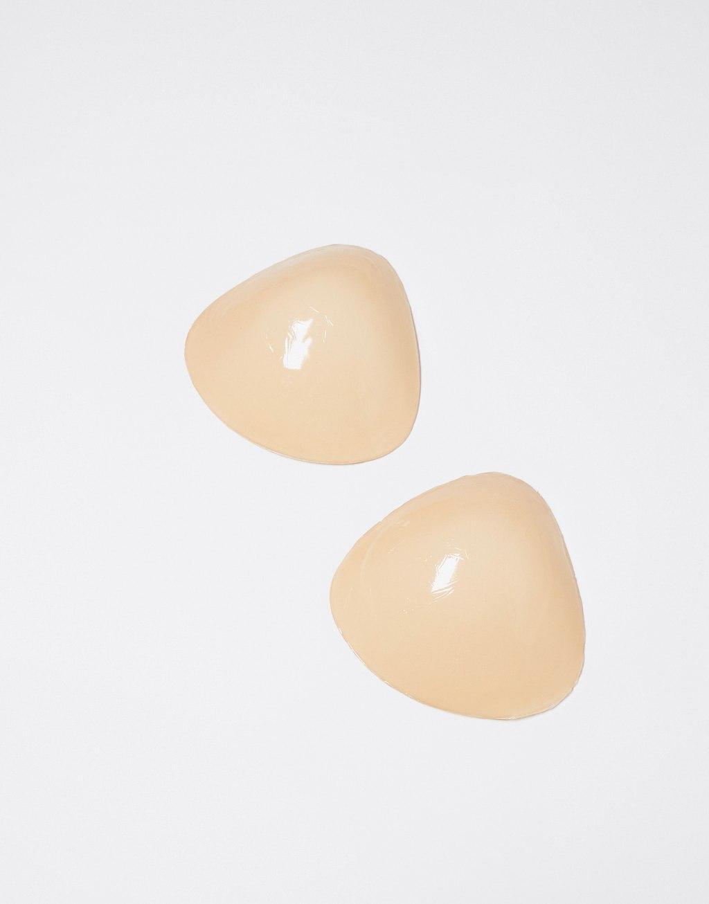 Magic Bodyfashion triangle stick on boob push up enhancers in latte Product Image