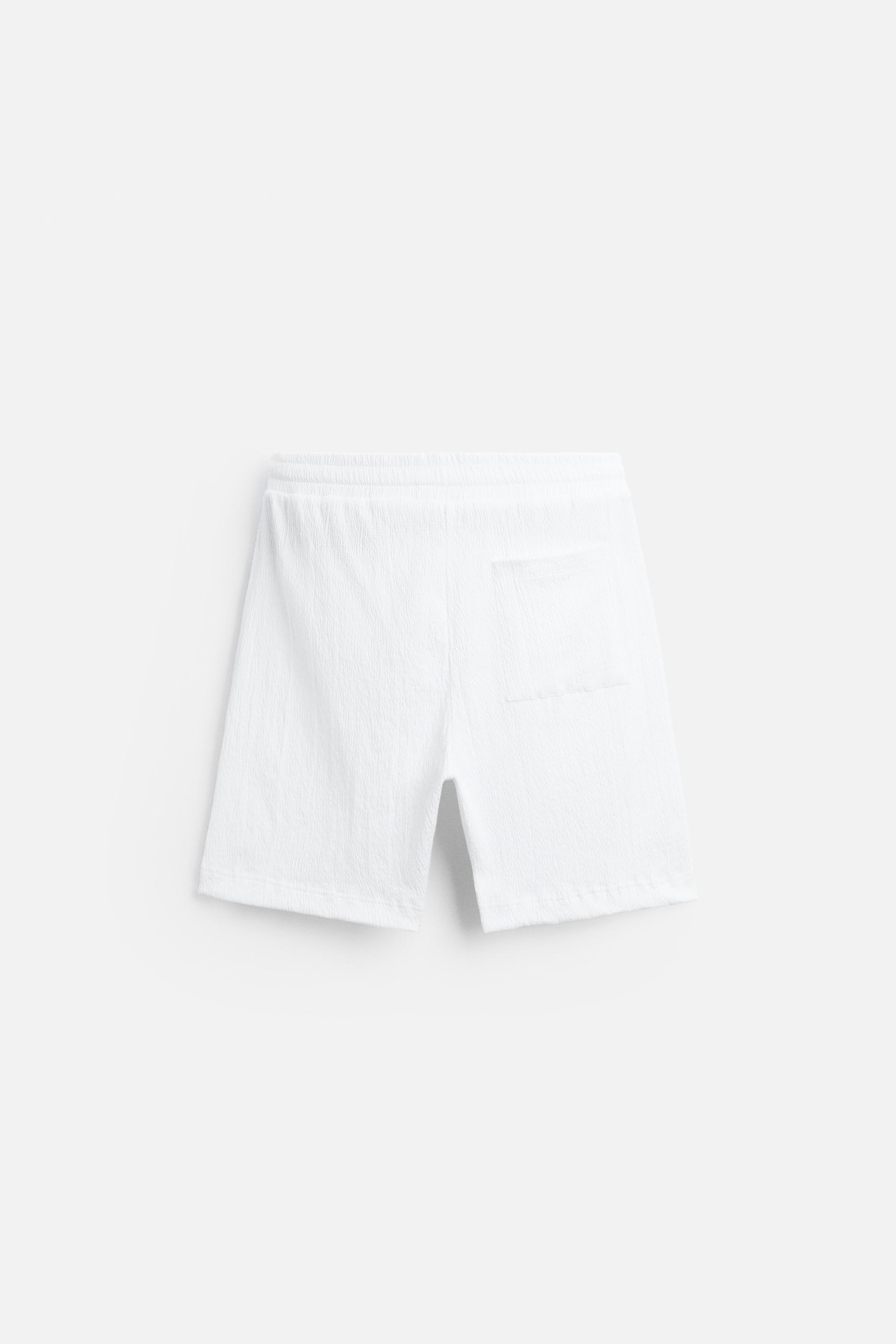 TEXTURED JACQUARD SHORTS Product Image