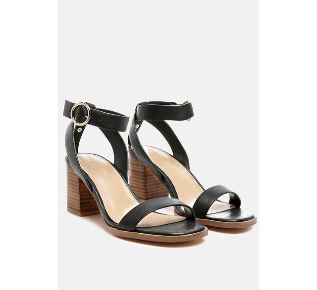 Dolph Womens Stack Block Heeled Sandal Product Image