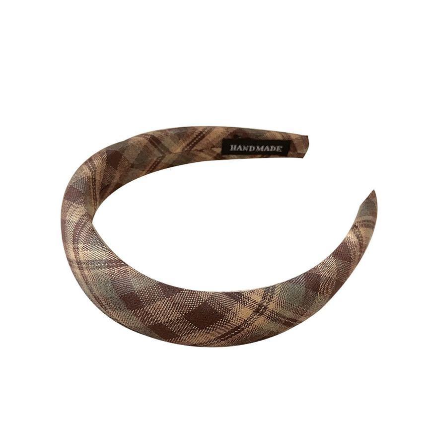 Plaid Headband Product Image