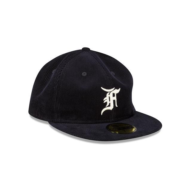 Fear of God Essentials Corduroy Navy 59FIFTY Fitted Hat Male Product Image