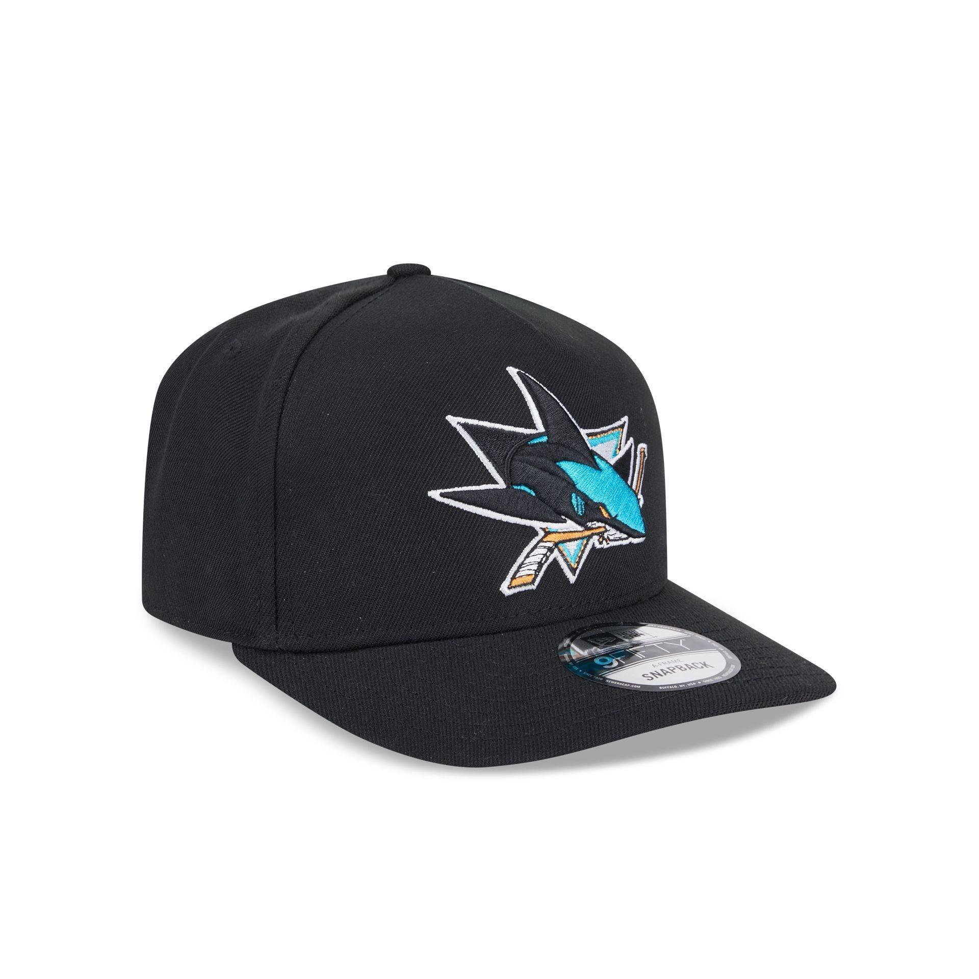 San Jose Sharks Team 9FIFTY A-Frame Snapback Hat Male Product Image