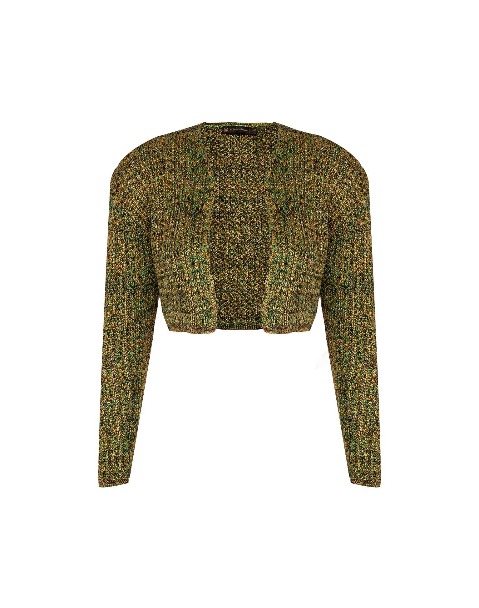 Knit Aria Sweater - Green Product Image