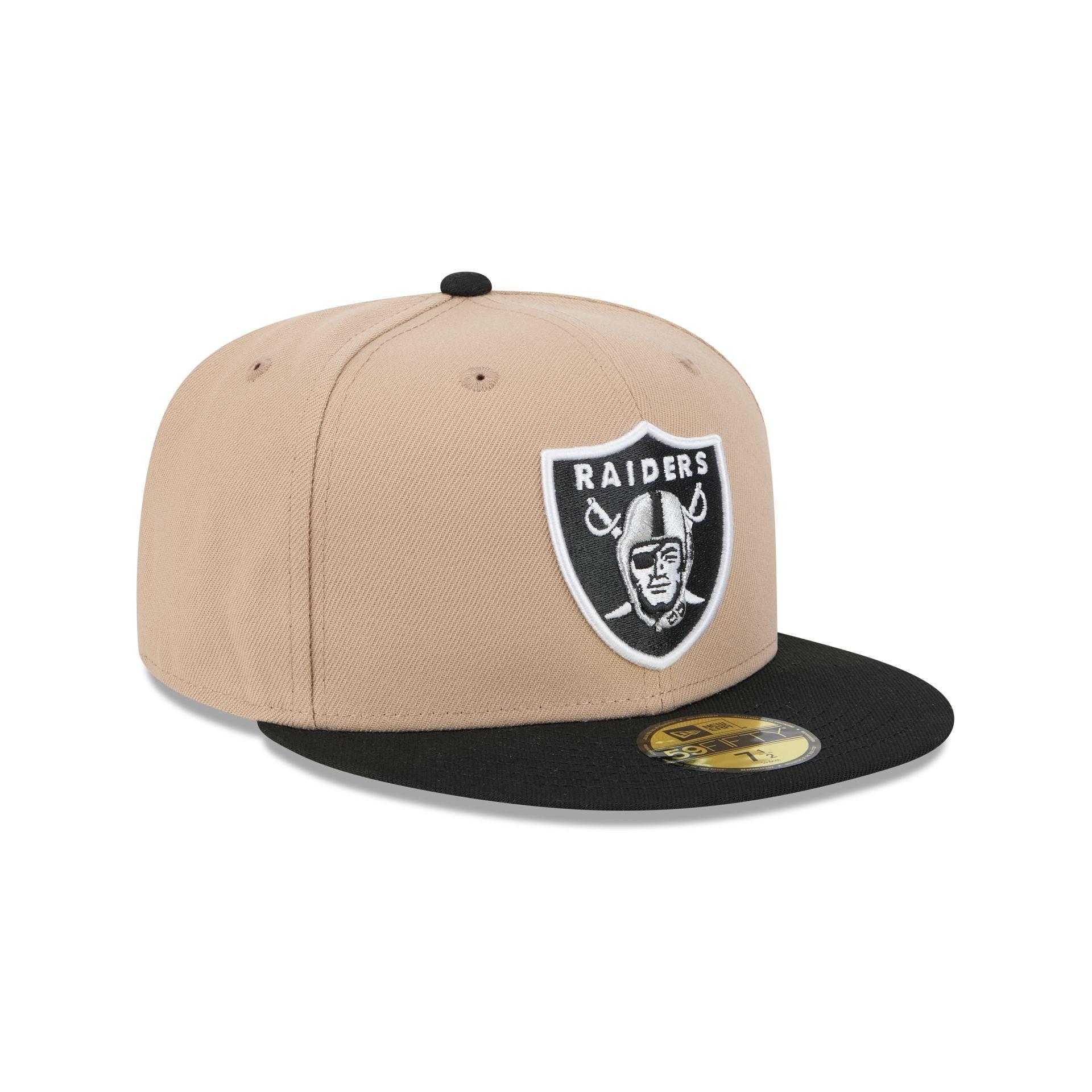 Las Vegas Raiders Camel 59FIFTY Fitted Hat Male Product Image