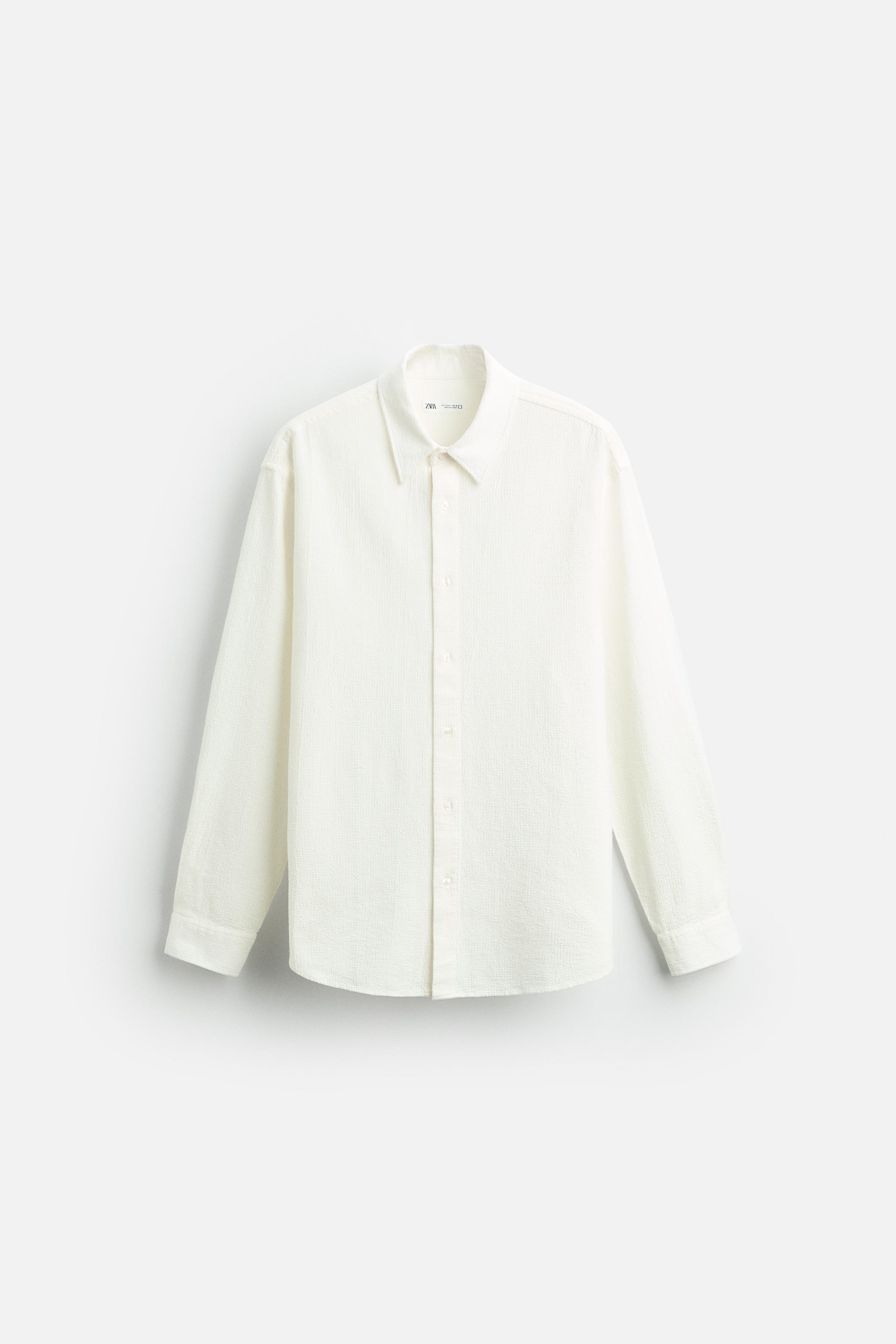 COTTON - LINEN BLEND SHIRT Product Image