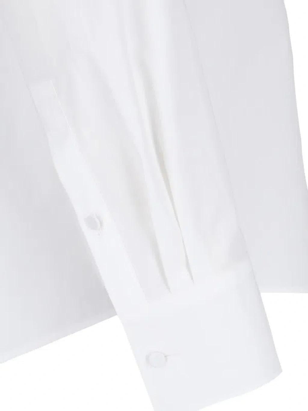 Cotton Poplin Top In White product image