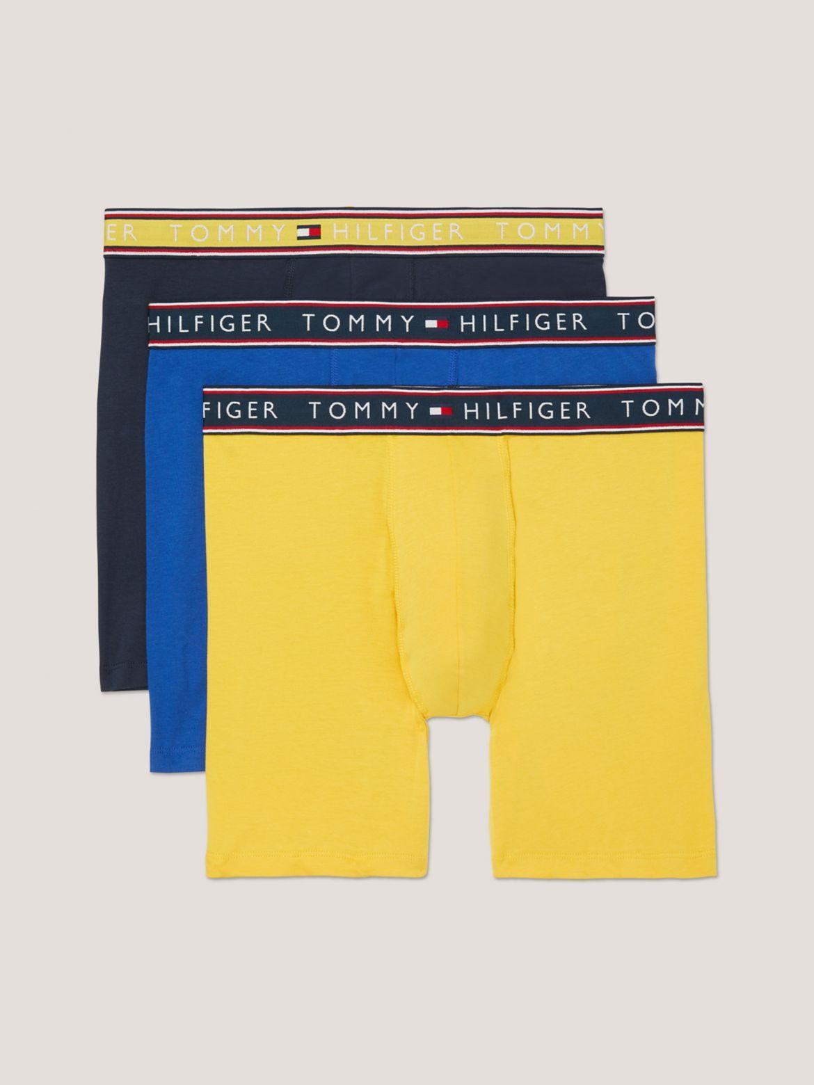 Tommy Hilfiger Men's Cotton Stretch Boxer Brief 3-Pack Product Image