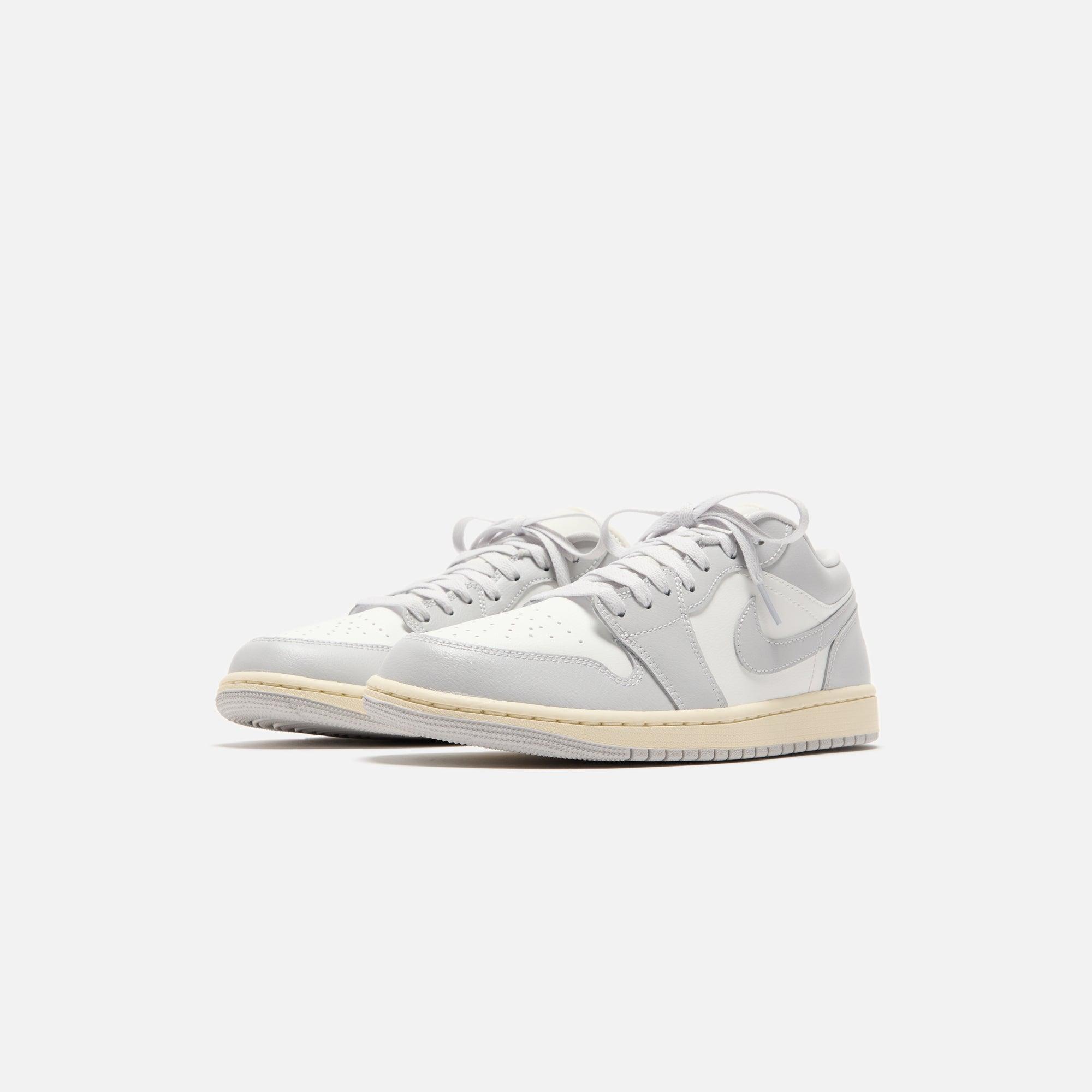 Nike WMNS Air Jordan 1 Low - Sail / Coconut Milk / Neutral Grey Female Product Image