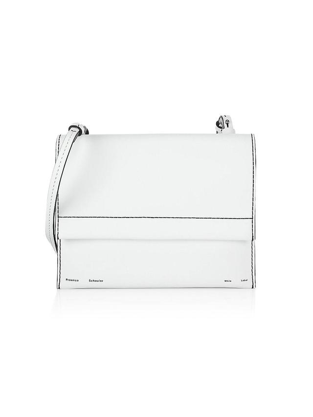 Proenza Schouler White Label Accordion Small Leather Crossbody Product Image