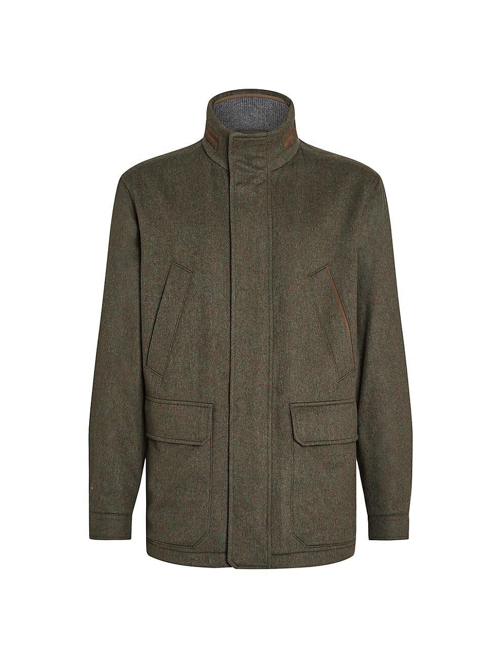 Mens Oasi Cashmere Elements Car Coat Product Image